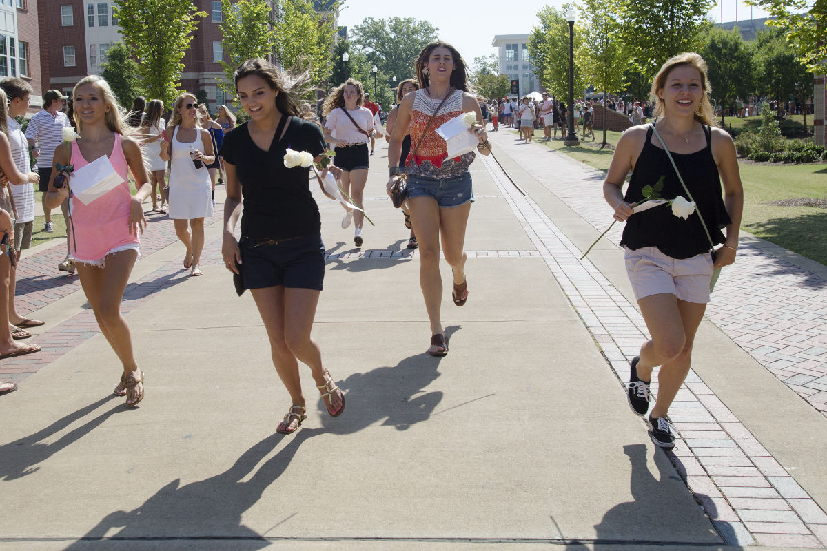 Auburn University bid day 2014